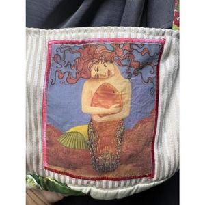 RARE Vintage Signed Mermaid Bag/ Purse